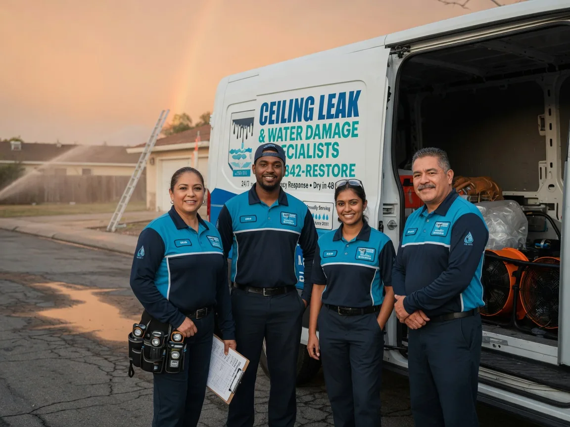 Ceiling Leak Cleanup company in Parryville, PA